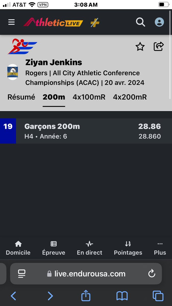 zjsimpsonda3rd's tweet photo. My lowest 200 every🤦🏿 but sum acac track states btw they all my slowest states ever https://t.co/4uk3UM7u2j