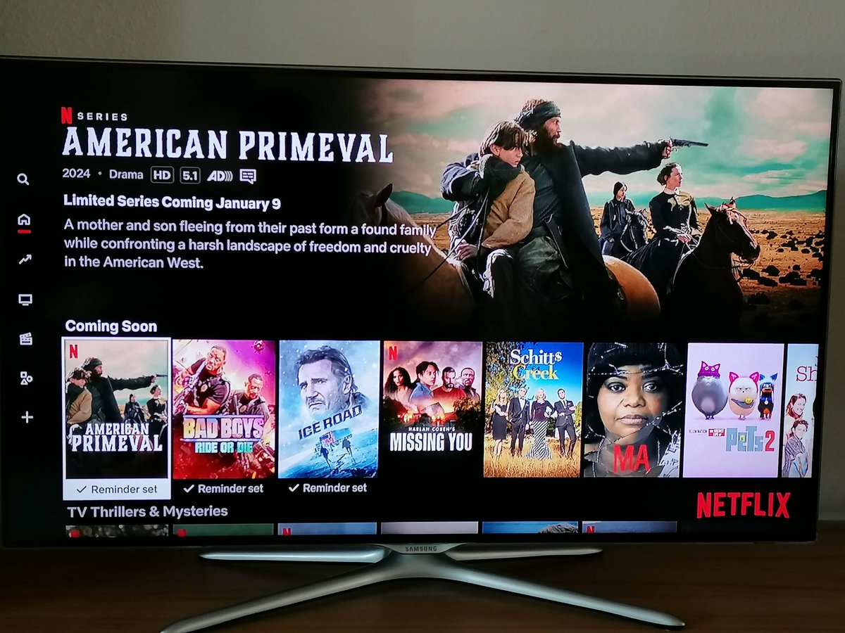 KSteelecf's tweet image. There it is! Or rather comes 😍
@KimFCoates
Reminder set - not that I need it though... Lots of #anticipation
🎥🍿
#WhatToWatch #comingsoon #netflixseries #Netflix #AmericanPrimeval