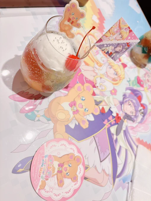 そういえば数ヶ月前に行ったわんぷり映画コラボカフェでモフルンコースター自引きしたの嬉しかったのに載せてなかった… 