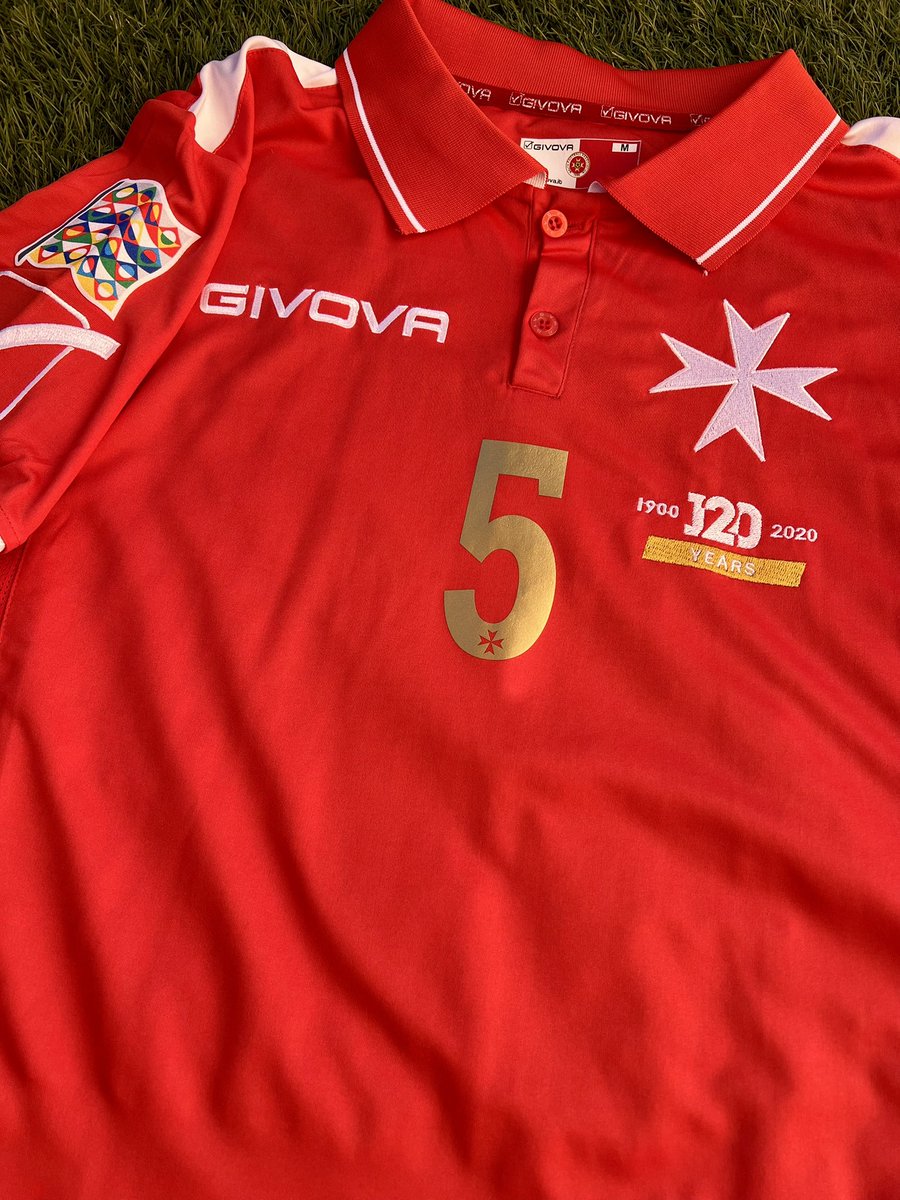 ildelima6's tweet photo. 👕 @MaltaFA1900 🇲🇹
👤 Andrei Agius 🇲🇹
🆚 Andorra 🇦🇩
🏆 Nations League 2020
📆 14/11/2020
🏟 National Stadium 🇲🇹
📍 Ta’Qali 🇲🇹
✏️ @GIVOVAofficial 🇮🇹
#matchwornshirt #andorra #andorrafootballmuseum #AFM #malta #agius #taqali #nationsleague #gameused #120years https://t.co/pbT9eGNUtt
