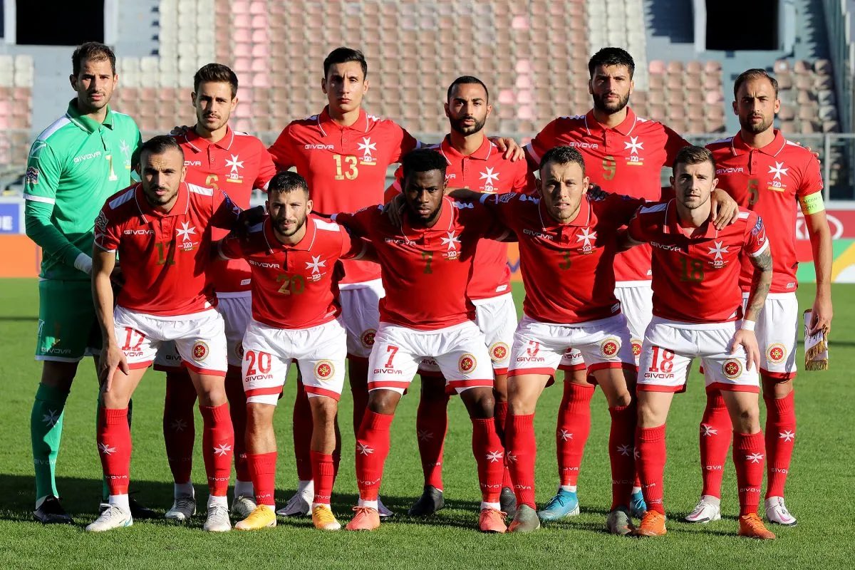 ildelima6's tweet photo. 👕 @MaltaFA1900 🇲🇹
👤 Andrei Agius 🇲🇹
🆚 Andorra 🇦🇩
🏆 Nations League 2020
📆 14/11/2020
🏟 National Stadium 🇲🇹
📍 Ta’Qali 🇲🇹
✏️ @GIVOVAofficial 🇮🇹
#matchwornshirt #andorra #andorrafootballmuseum #AFM #malta #agius #taqali #nationsleague #gameused #120years https://t.co/pbT9eGNUtt