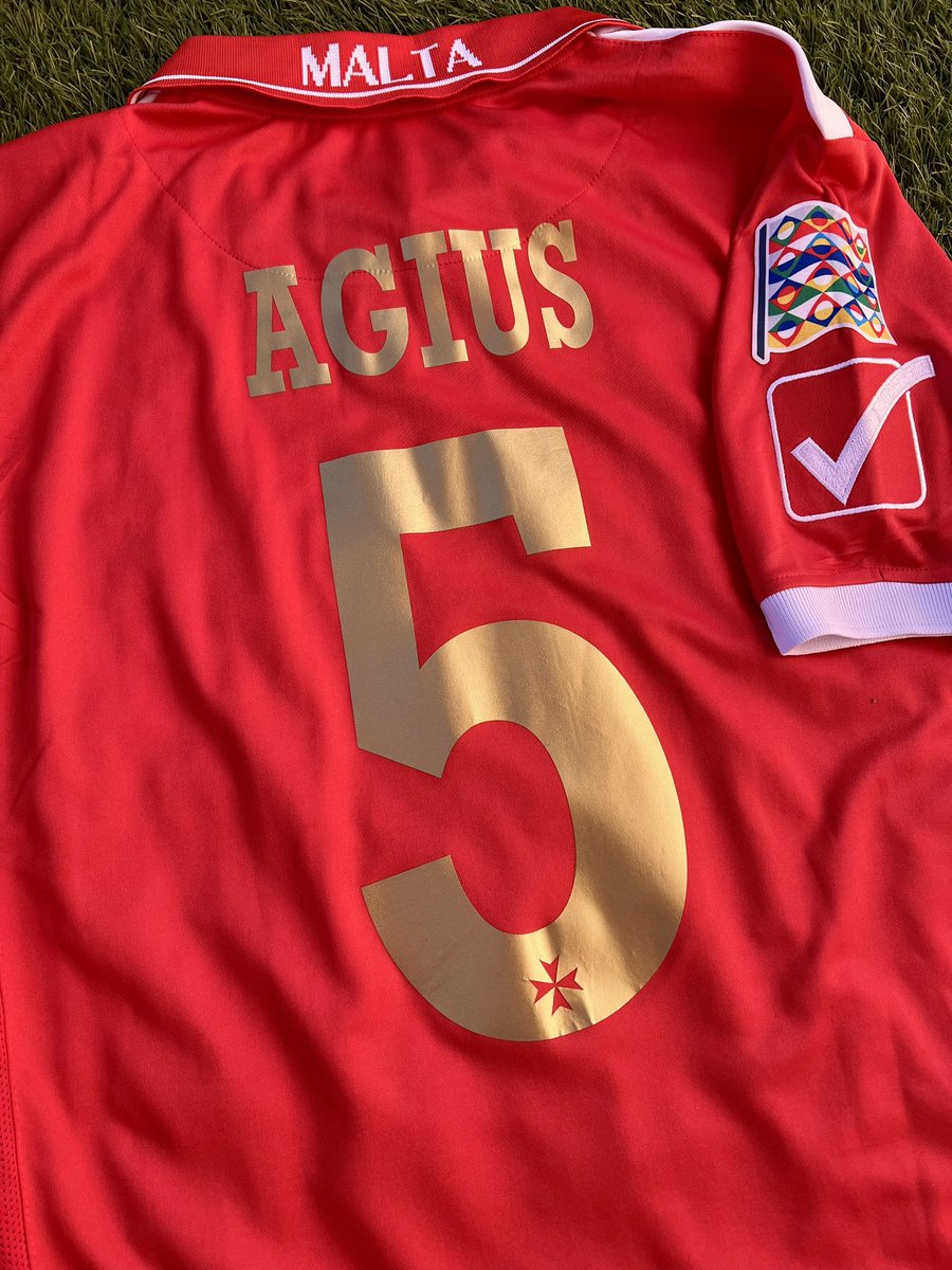 ildelima6's tweet photo. 👕 @MaltaFA1900 🇲🇹
👤 Andrei Agius 🇲🇹
🆚 Andorra 🇦🇩
🏆 Nations League 2020
📆 14/11/2020
🏟 National Stadium 🇲🇹
📍 Ta’Qali 🇲🇹
✏️ @GIVOVAofficial 🇮🇹
#matchwornshirt #andorra #andorrafootballmuseum #AFM #malta #agius #taqali #nationsleague #gameused #120years https://t.co/pbT9eGNUtt