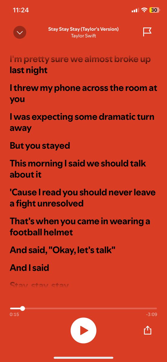 SpanishSwift13's tweet photo. @SinginSwiftie the whole first verse of Stay Stay Stay it’s just so funny to me 🤣 i freaking love this song https://t.co/neaR0bHMB2
