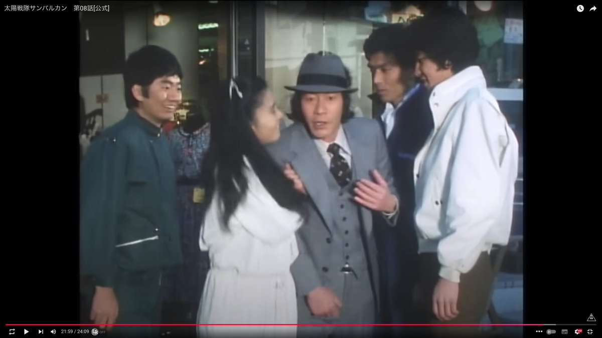 改めての父娘ショッピングで ほのぼのと幕。やはり まだ戦隊3人（特に