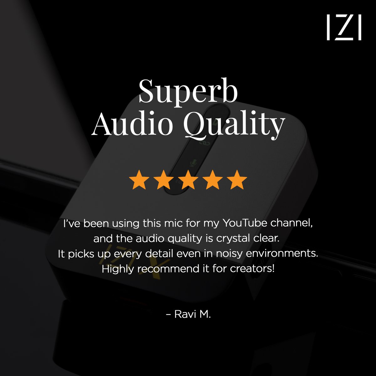 izi_cart's tweet photo. Our customers love the IZI X Wireless Mic for its flawless sound quality and wireless freedom.
Ready to elevate your voice? Grab yours now!
👉 Link - https://t.co/5Zahrc8tQA
#izi #izicart #IZIXMic #WirelessMicrophone #AudioInnovation #ContentGear #makingliveseasy #IZIGadgets https://t.co/twhFPPeCtN