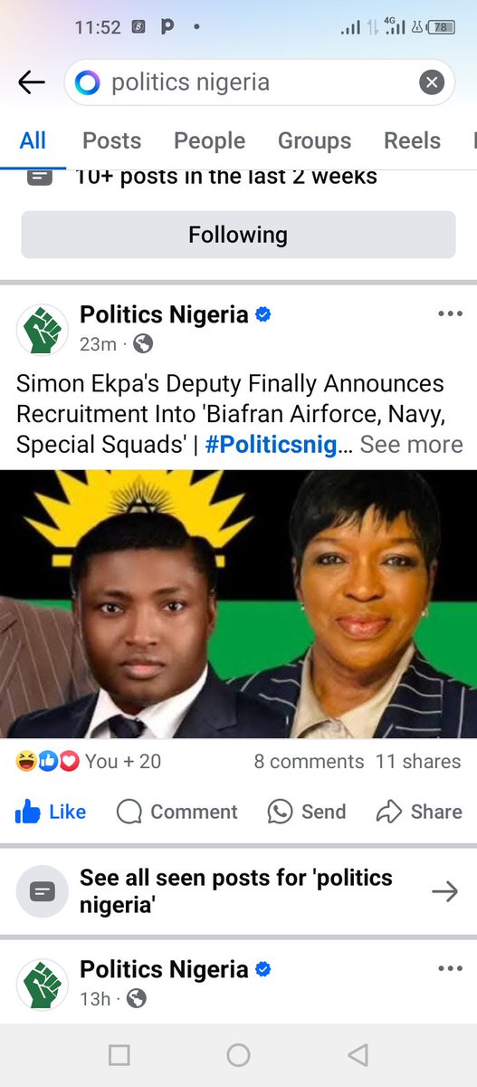 donkellsy's tweet photo. News!!!

We have only one deputy, @ngoziora . Others are achikota awii. 

@Akparawasunny 
@olivereze158096 @
@MatthewEkong 
@ROZ_BIAFRAARMY 
@simon_ekpa 
@ https://t.co/lkOzFprx4a