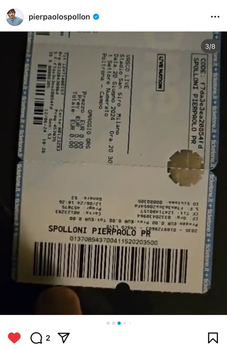 Francy18s's tweet image. ✨Spolloni✨ (rimarrà nella storia😂✈️) stasera su Canale 5 con #VersoIMagnifici5 , lo speciale su Vasco Rossi e i 7 concerti a San Siro💥
@pierspollon #Spollondì #Spollonverso #SpollonversoLuniversoPiùMagicoCheCè #IlSabatoNonÈBelloSeMancaIlCarosello