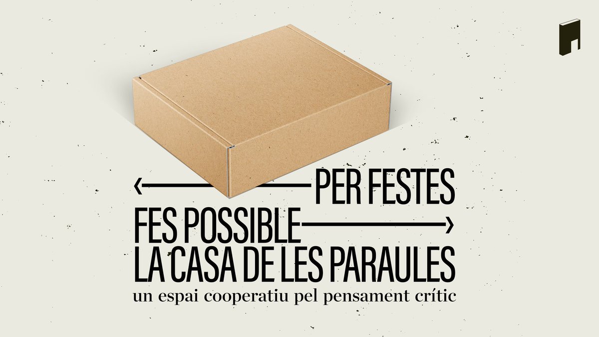 Manifest Llibres (@manifestllibres) on Twitter photo «Som aquí per dir i per reclamar:
doneu la paraula als pobles» — Aimé Césaire
Amb <a href="/casaparaules/">casa de les paraules</a> volem construir un espai cultural i literari únic i només queden 3 DIES per ajudar-nos 📚🎄
ℹ️ goteo.cc/casaparaules «Som aquí per dir i per reclamar:
doneu la paraula als pobles» — Aimé Césaire
Amb <a href="/casaparaules/">casa de les paraules</a> volem construir un espai cultural i literari únic i només queden 3 DIES per ajudar-nos 📚🎄
ℹ️ goteo.cc/casaparaules