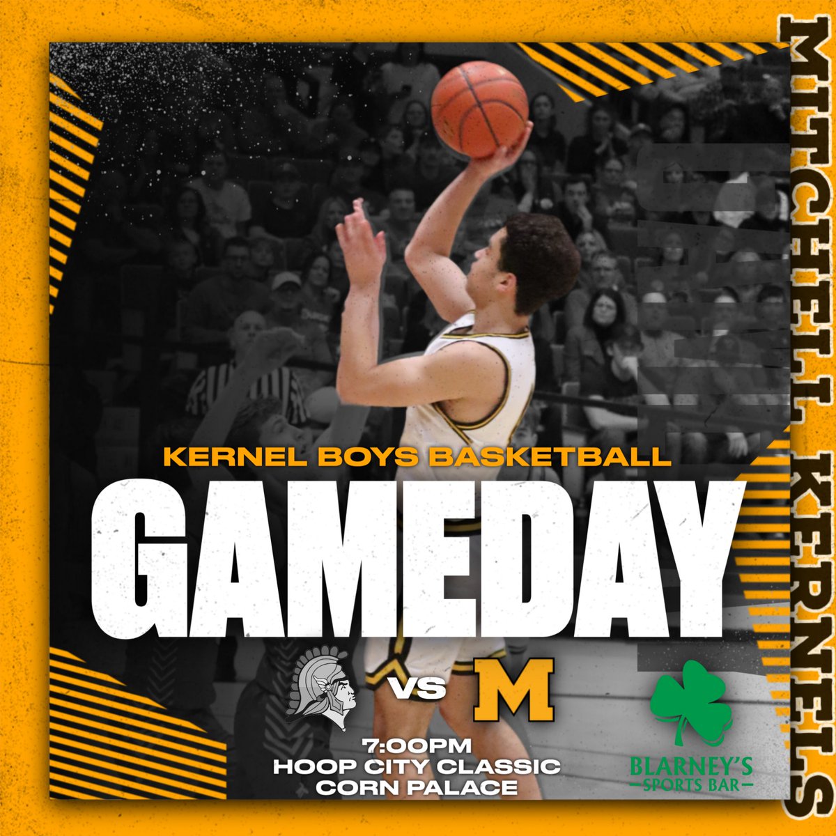 Mitchell Kernels (@mitchellkernels) on Twitter photo Boys Basketball Hoop City Classic Tonight vs. Orono brought to you by Blarney's Sportsbar & Grill - <a href="/SBlarney/">Blarney’s Sports Bar & Grill 🍀</a>
Tickets Available at - mitchell.k12.sd.us/o/activities/p…
Streaming Here - mitchell.k12.sd.us/o/activities/p… Boys Basketball Hoop City Classic Tonight vs. Orono brought to you by Blarney's Sportsbar & Grill - <a href="/SBlarney/">Blarney’s Sports Bar & Grill 🍀</a>
Tickets Available at - mitchell.k12.sd.us/o/activities/p…
Streaming Here - mitchell.k12.sd.us/o/activities/p…