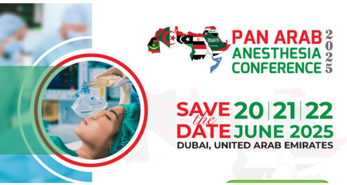 lsaanesthesia's tweet photo. Save the date for an exceptional event in anesthesia and critical care, where leading experts will gather to share the latest advancements, techniques, and research in the field https://t.co/AraJuWn2wZ