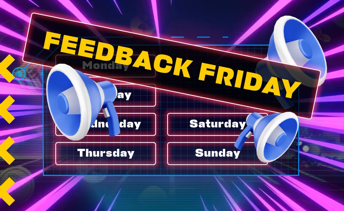 CryptoRush_Fun's tweet image. INIT: FEEDBACK_FRIDAY.EXE 🧬

Attention, Crypto R-u-unners! 🐈

🛠 Your input defines the future of CryptoRush.

✅ Query:

// What’s your favorite feature in CryptoRush?
feature.feedback

// What should we build next?
feature.request

Your Ideas = Our Next Milestone 💜…