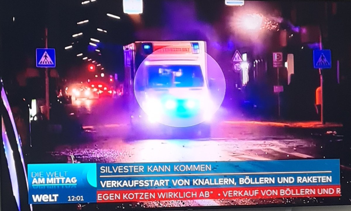 Was die Menschen und Tiere bestimmt nicht brauchen. #Feuerwerk