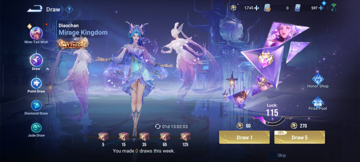 Nakroth_y's tweet photo. semoga dpt event token limited lagi deh kemaren dpt 1000 ditukerin honor point dpt 1000 mayan buat ngedraw pas diskon jadi 200 https://t.co/BWJMAGAmtD