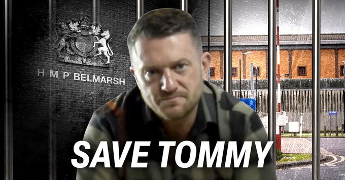 daveatherton's tweet photo. We've long suspected Tommy @TRobinsonNewEra is a political prisoner of the state. His lawyers wrote to the Belmarsh Governor & asked why he was in inhumane solitary confinement. 

It's "due to his high public profile & the polarising nature of his ideology."

Bear in mind he is jailed for a civil offence, nor criminal.
https://t.co/QYWuMhgOwr