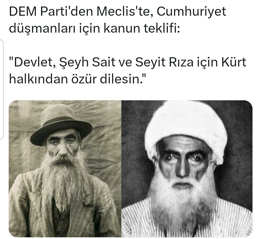 DEM Parti’den Cumhuriyet düşmanları için kanun teklifi: ‘Devlet özür dilesin’
ilkkursun.site/dem-parti-den-…