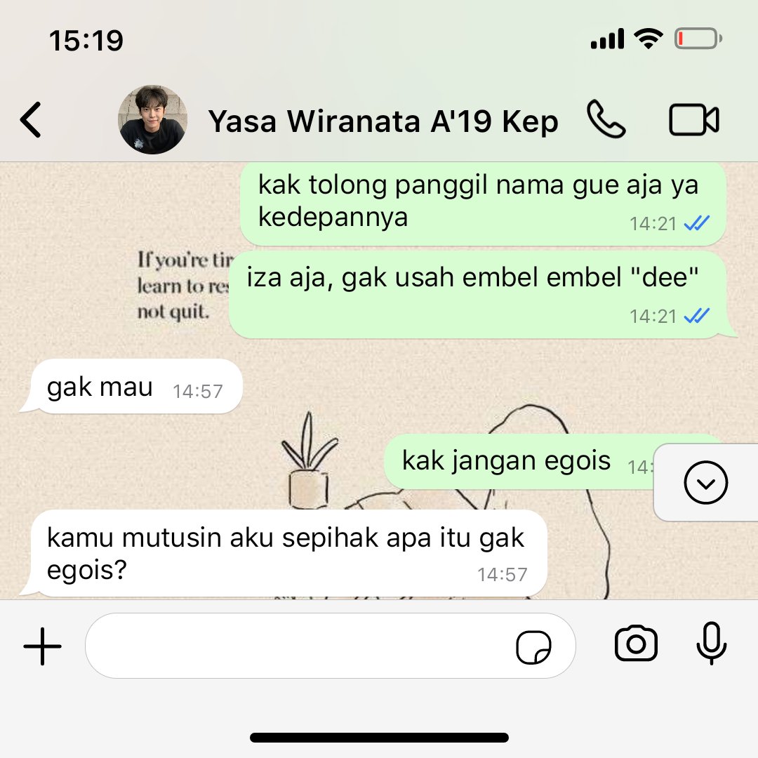 AjemScript's tweet photo. ; Break up?
#zayas

|Doyoung Six Tweets AU|
©® AjemScript https://t.co/ddodmow2Ll