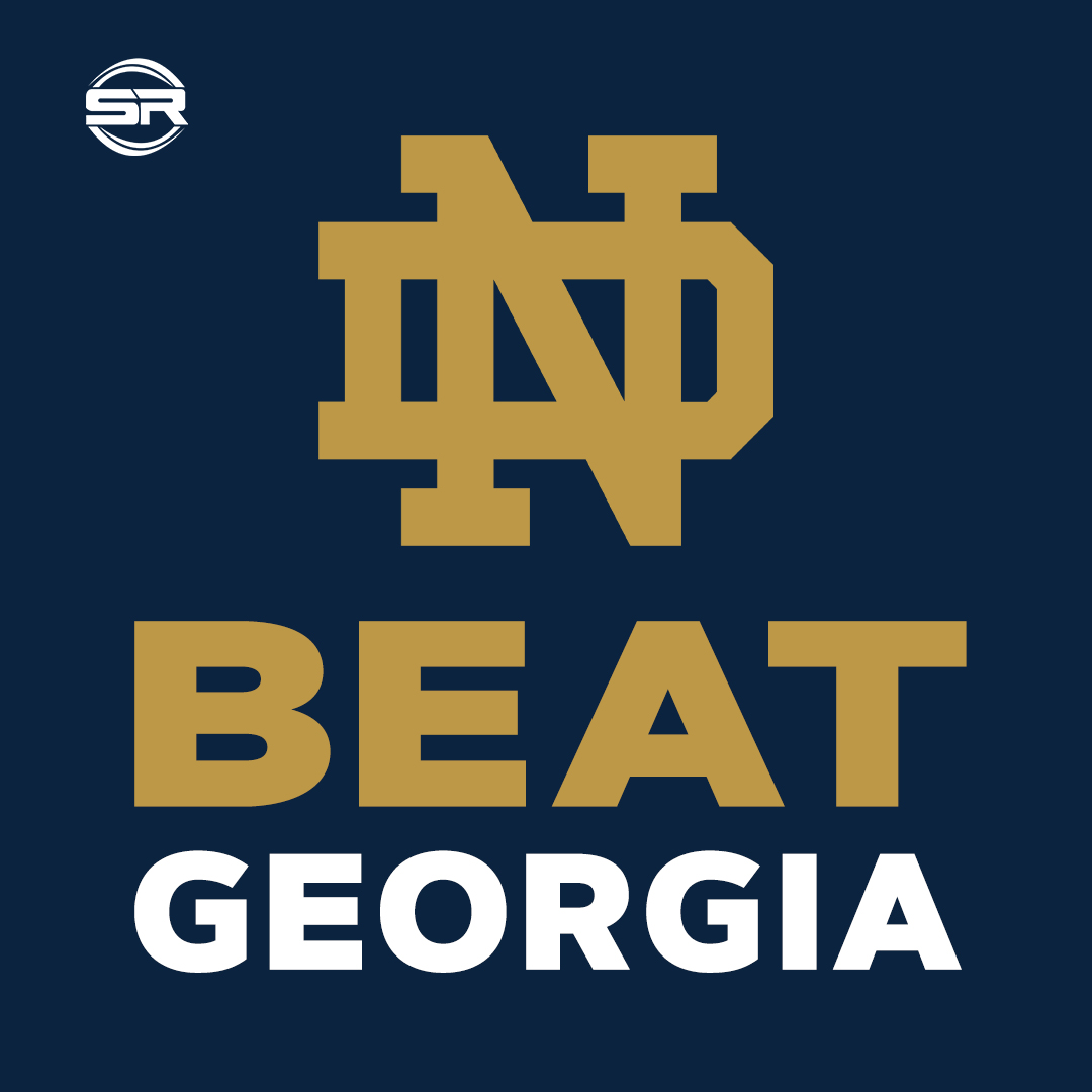 SRFightingIrish's tweet image. BEAT GEORGIA!