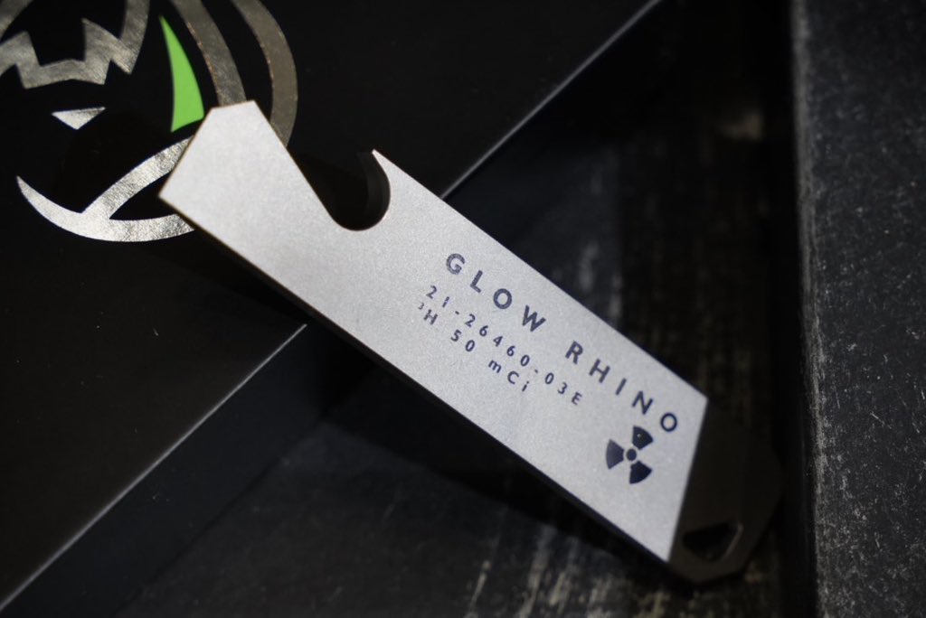jkarmy_int's tweet image. One of the Best EDC Tools 
By GLOW RHINO ✨

Titanium Made Pry Bar with Tritium Insert 

Strong, Effective &amp;amp; TSA Friendly 

#edc #glowrhino #prybar #tritium