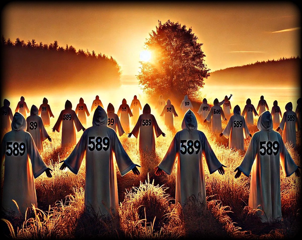 As the sun begins to rise, 🌞 
589 lights up the skies. 
A movement strong, 
a path divine,
Together we shine, 
one sign, 
one line. 
↗️✨ 

#OG589 #RiseAndShine on #XRPL

💬 t.me/RL589onXRPL
🔗 firstledger.net/token/r47648Mx…