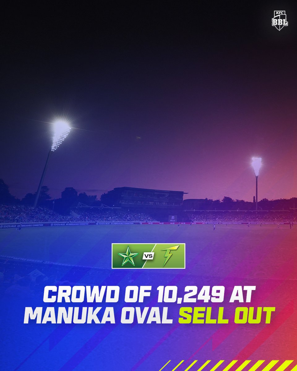 BBL's tweet photo. The people of Canberra turned up! 🫶

#BBL14 https://t.co/ZyAlVfZymX