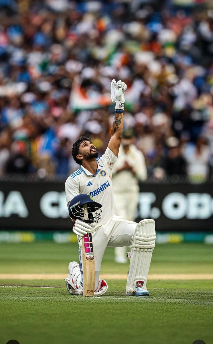 Rahulcric02's tweet photo. फायर नहीं वाइल्डफायर है! 🔥🔥 

Nitish Kumar Reddy gets to his maiden CENTURY and what a stage to get it on!

He is now the leading run scorer for India in the ongoing BGT 🙌👏
Nitish kumar Reddy 💯

#TeamIndia #AUSvIND #nitishkumarreddy #gill #INDvsAUS https://t.co/ZgxyfznaQo