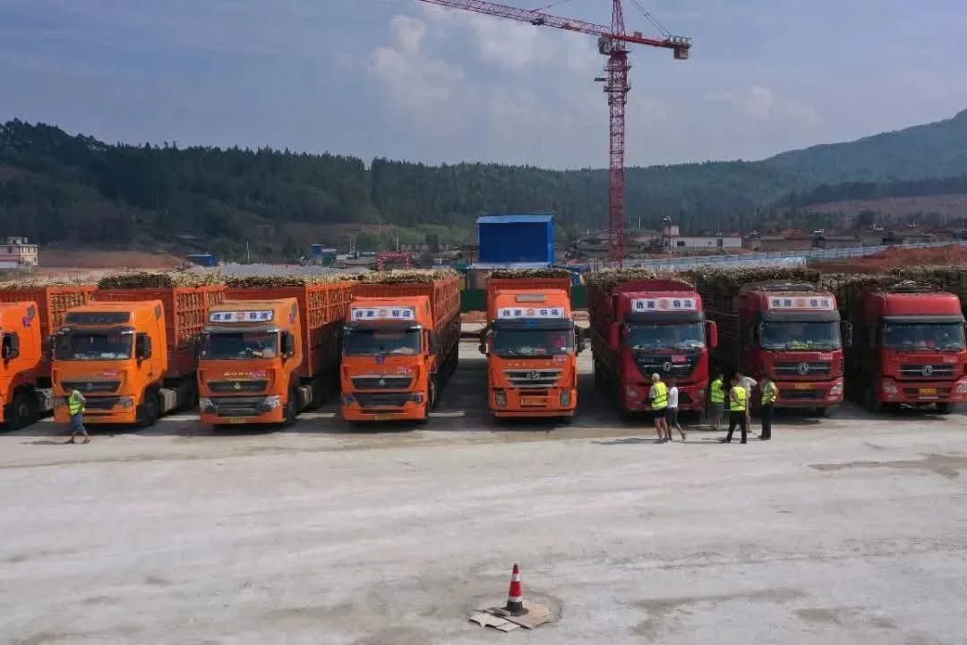 HarmonyYunnan's tweet image. The number of people, vehicles and goods entering and leaving the Mengkang Port in China from January to October this year has increased significantly, reaching a record high.  
#Pu&apos;erjiangcheng 
#Mengkangport 
#ImportandExportTrade 
#EntryandExit