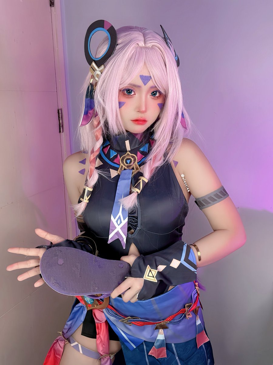 stllcls's tweet photo. Citlali Costest 😠🩷
#GenshinImpact #CitlaliCosplay https://t.co/KFe4le9ghL