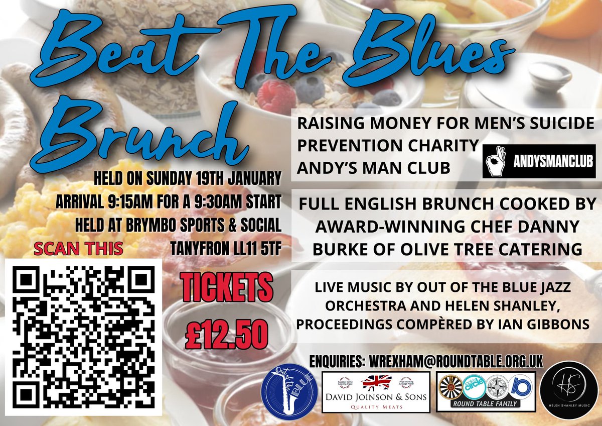 StephenJames151's tweet photo. Come along for an amazing brunch, all for an amazing cause #RoundTable #DoMore https://t.co/UZV77I9cPX