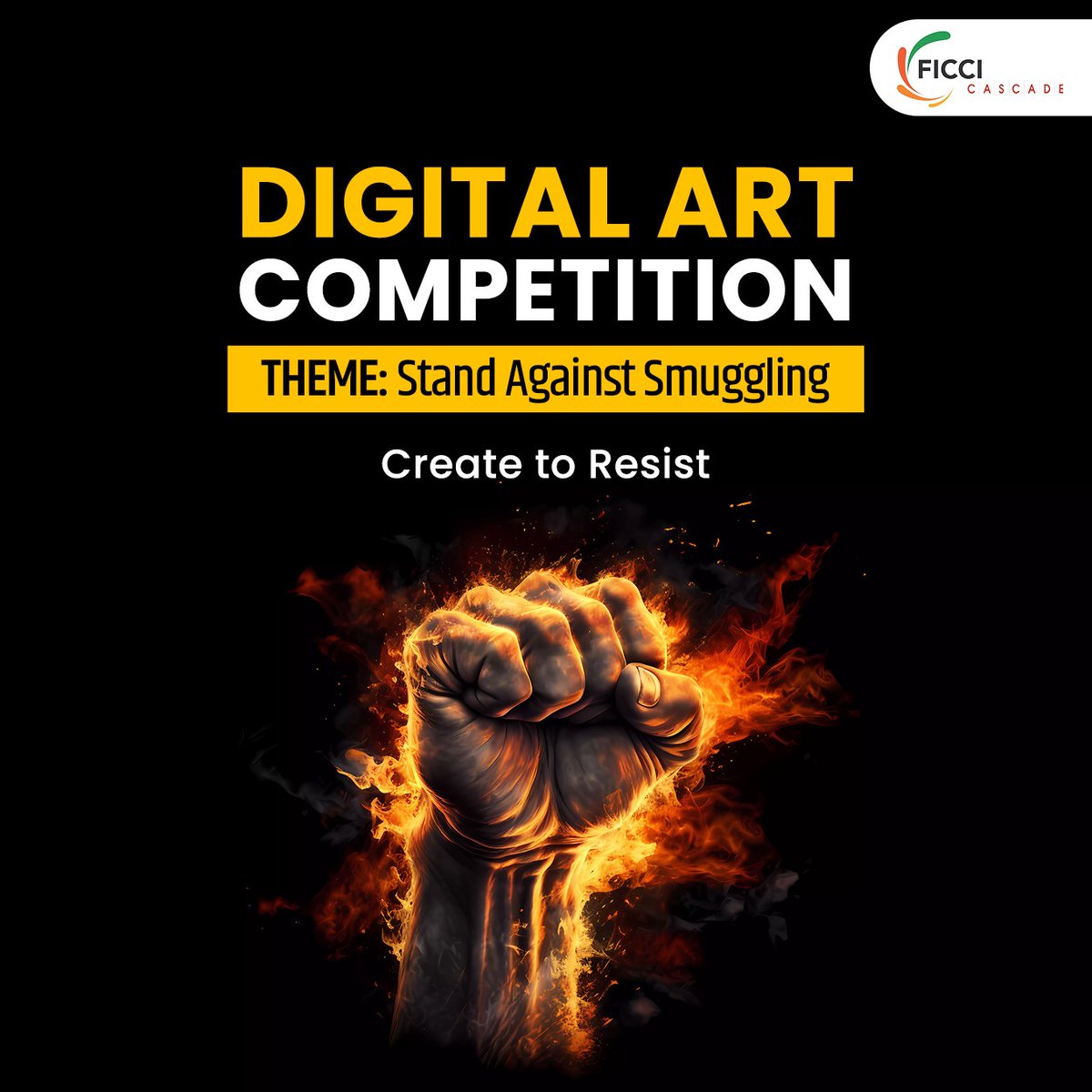 Cascadeglobal's tweet photo. Smuggling Stops Here! 🚫
Channel your passion into digital art and inspire change. Together, we can make a difference.
Email your submissions to cascade@ficci.com.
#AntiSmugglingDay24 #BeACASCADER https://t.co/JVEE8JfK8W