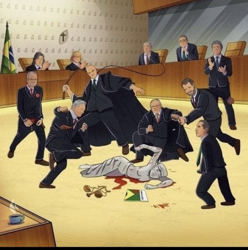 Sonia_Pers1's tweet photo. @Miguel_100001 @abjdbr Guardiões da Constituição Federal viraram bandidos
Esperar o quê do resto??!
#STFede https://t.co/jD944kQQOA