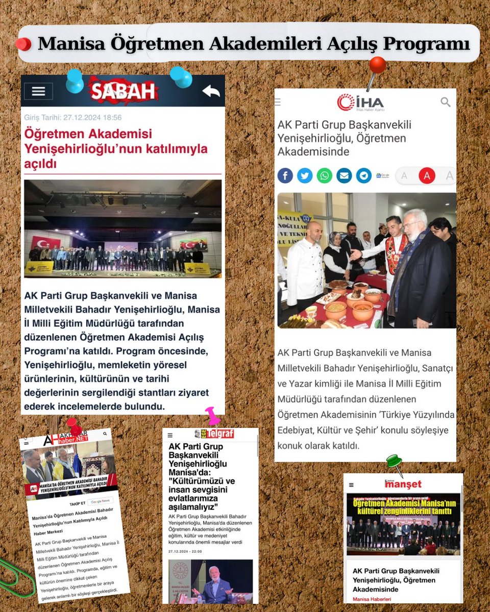 Basında Manisa Öğretmen Akademileri Açılış Programı haberleri

<a href="/tcmeb/">Millî Eğitim Bakanlığı</a> <a href="/Yusuf__Tekin/">Yusuf Tekin</a> <a href="/Yenisehirlioglu/">Bahadır Yenişehirlioğlu</a> <a href="/m_ugurelli/">Mehmet UĞURELLİ</a> 

#öğretmenakademileri #öğretmenakademisi