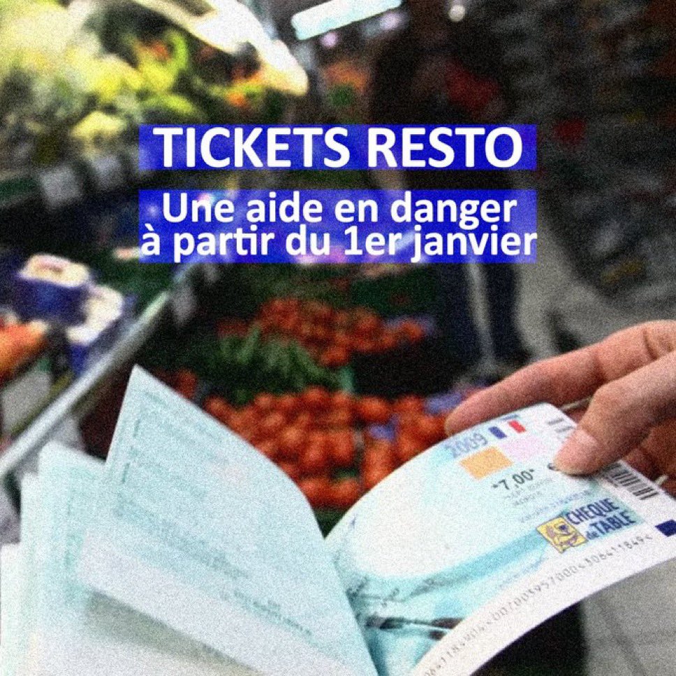 Fr_Bechieau's tweet photo. Quoiqu’en pensent d’illustres membres du secteur de la restauration, ne plus pouvoir utiliser les tickets-restaurants pour faire ses courses est profondément injuste ! Les plus démunis vont encore payer ! #URGENCE #JusticeSociale #Solidarité #PouvoirdAchat #TicketResto @MdpMouvement @franceinfo