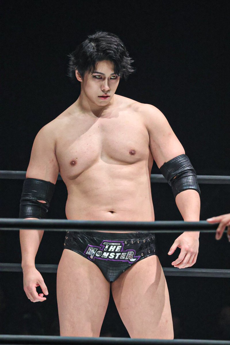 #桜庭大翔 さん、漫画からそのまま飛び出してきたみたいなビジュアルだった…！
2024.12.28 両国国技館
#ddtpro
#DDTUP