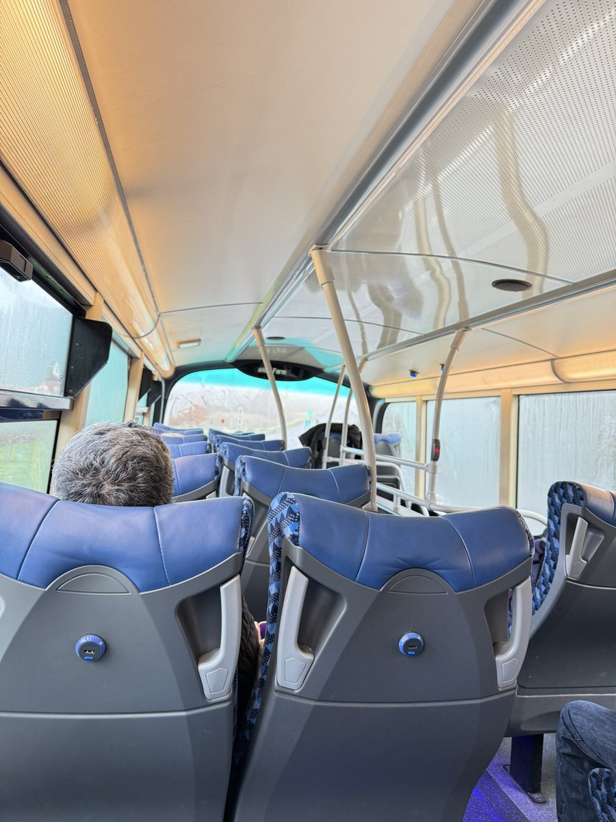 BusMozza's tweet image. Due to the TRU blockade, I am sampling @yorkbus to York to meet with some friends. A lovely B9 is my stead today. Absolute bargain fare which easily trumps the train. Don’t know why it’s not busier, especially as the Rail Replacement takes over an hour.