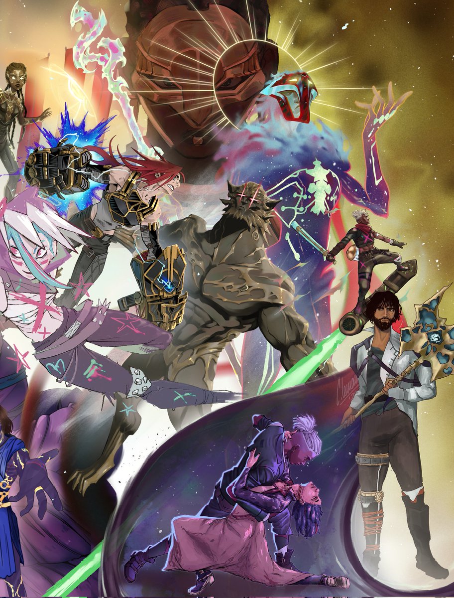 Pikue_'s tweet image. Et enfin merci aux artistes qui ont participé à cette collab, vous êtes bouillant 🔥

Allez suivre les artistes trop cool de la collab, les crédits ⬇️