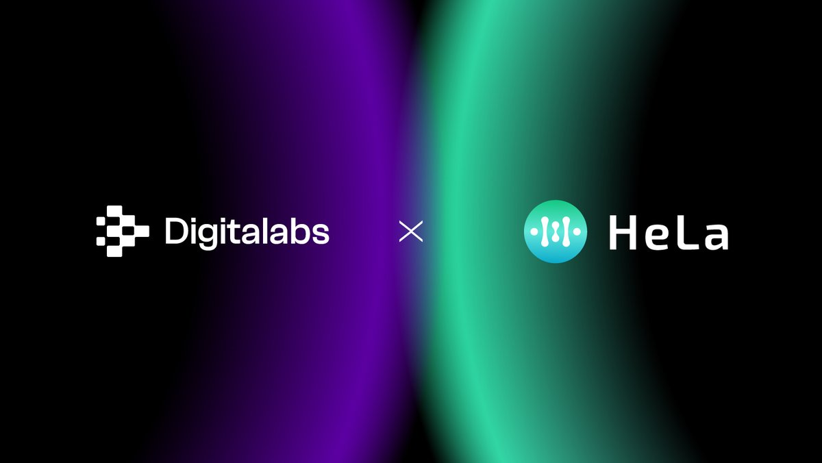 Digitalabs ☁️ (@digitalabs_ai) on Twitter photo New Partnership!
Digitalabs has officially teamed up with <a href="/Hela_Labs/">HeLa Space 🍀</a>, a modular Layer 1 blockchain powering AI infrastructure for Web2 and Web3 across gaming, DeFi, DePIN, and more.
▪️ Strengthen ecosystem expansion
▪️ Innovate AI and cloud technologies
▪️ Deliver exciting New Partnership!
Digitalabs has officially teamed up with <a href="/Hela_Labs/">HeLa Space 🍀</a>, a modular Layer 1 blockchain powering AI infrastructure for Web2 and Web3 across gaming, DeFi, DePIN, and more.
▪️ Strengthen ecosystem expansion
▪️ Innovate AI and cloud technologies
▪️ Deliver exciting