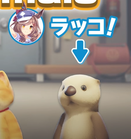 マチタンのラッコ、なぜだろう、すごくしっくりくるなぁ