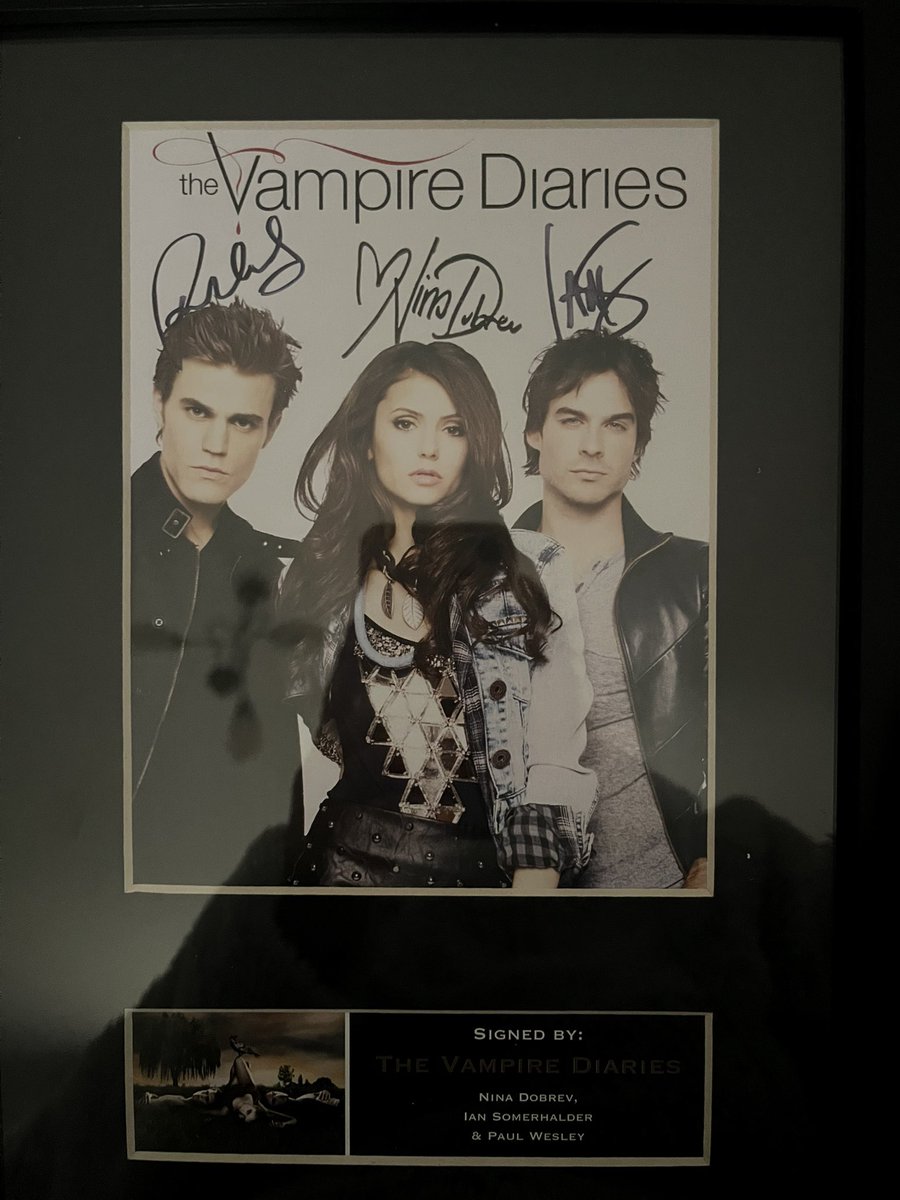 Chloeecamx's tweet photo. Still love tvd❤️ @paulwesley @ninadobrev @iansomerhalder https://t.co/zTVbvstLv9