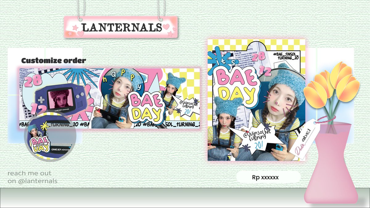 lanternals's tweet photo. ㅤ ㅤㅤㅤ
customize order for birthday project
[ twibbon - header - poster ]
ㅤ ㅤㅤㅤ
open for customize order, dm for further deal!🫶🏻

🤎tags: layout twibbon poster birthday comeback event project customize custom #zonaba #zonauang https://t.co/3u9gTWVlje