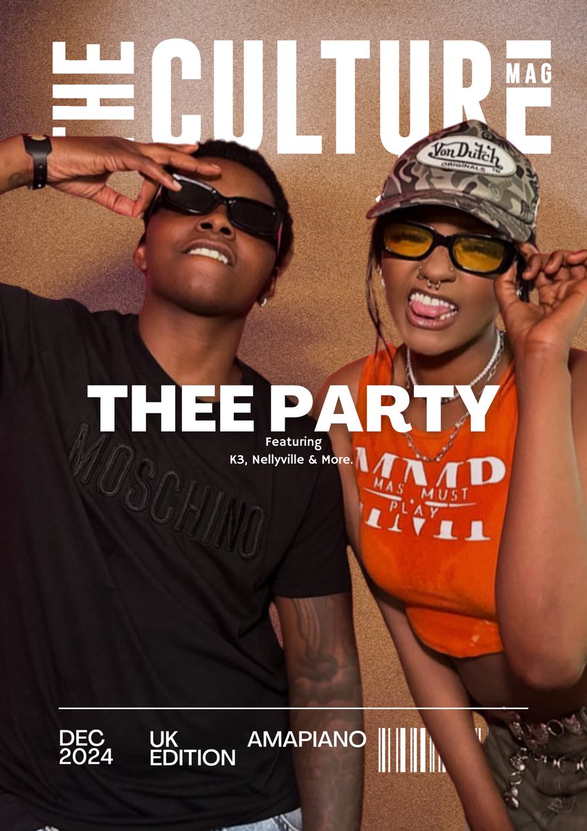 Off_TheCulture's tweet photo. 🚨 New Issue Alert! 🚨

The 2024 December Issue of The Culture Mag is here, and we’re diving deep into the world of UK Amapiano! 🇬🇧🎶

We’re also shining a spotlight on the Class of 2024 – the next generation of DJs, artists, and influencers set to take the scene by storm. 🌍✨ https://t.co/x5JhY54o9O