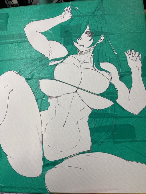 肌だけ、とか背景だけ、とかじゃないと厳しい
次回はもっとシンプルにする.... 