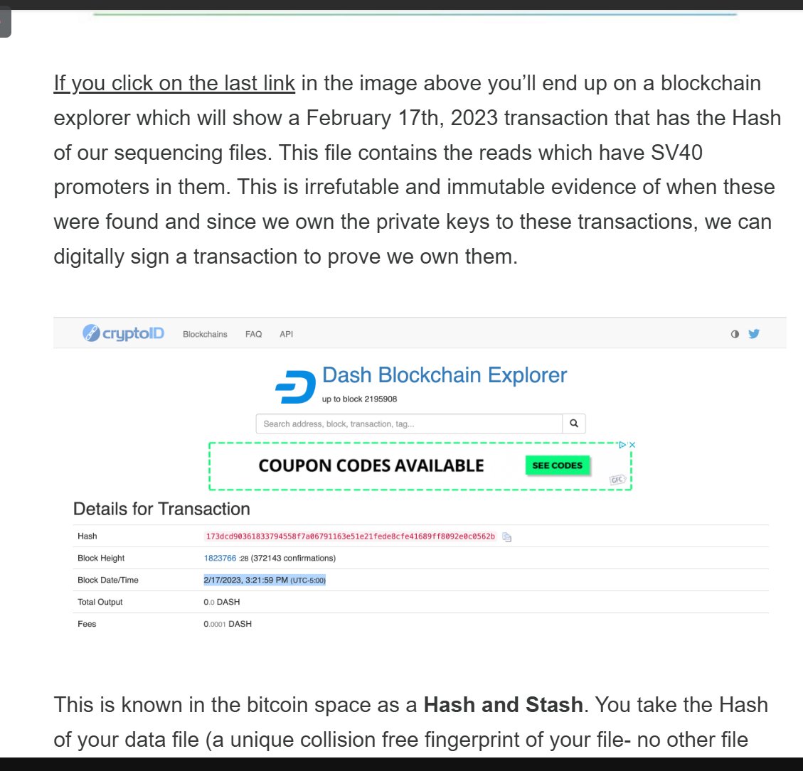 BrianGPowell's tweet image. #BitCoin=most secure #ComputerNetwork on planet+even OFF PLANET {there are BitCoin #Satellites zipping around}
#DASH is an #AltCoin that has a #Niche too--it's very fast+cheap to use+can be used to notarize your docs like @Kevin_McKernan explains: