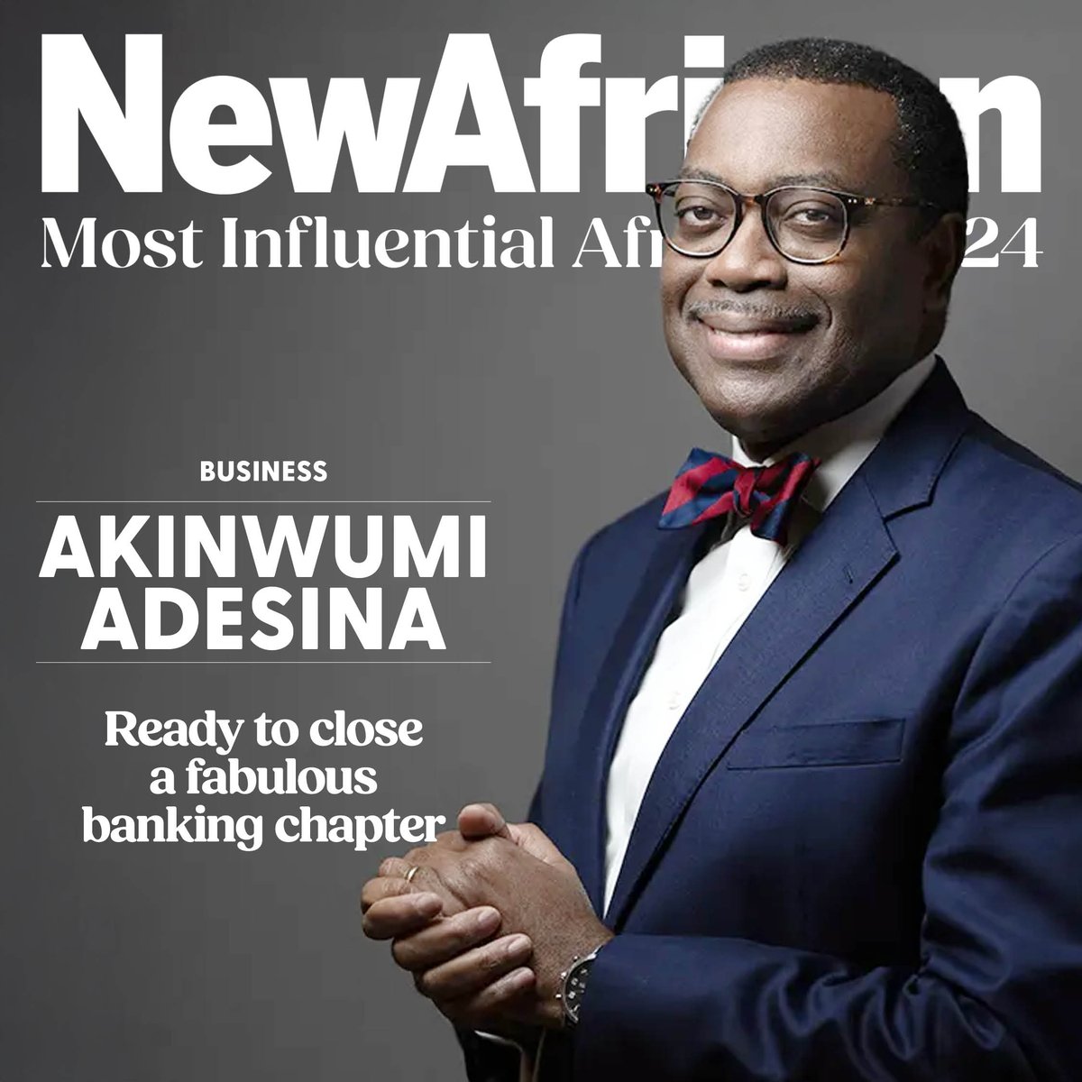 Hats off to <a href="/akin_adesina/">Akinwumi A. Adesina</a>  for being recognized as one of the top 100 most influential Africans! His remarkable journey is closing a fabulous chapter in African banking. 🌟 #MostInfluentialAfricans #BankingInnovation #AfricaSuccess 100.newafricanmagazine.com
