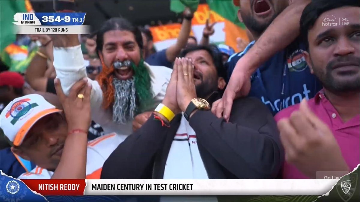 Remember the Name....NITISH KUMAR REDDY 🔥💥
His father "MUTYALA REDDY"❣️
- Sacrificed his job.
- Retired 25 years early.
- Gave his full attention to Nitish
- Took him to training and gave all the facilities he could despite financial conditions.
A PROUD FATHER ❣️🇮🇳
#nitishreddy