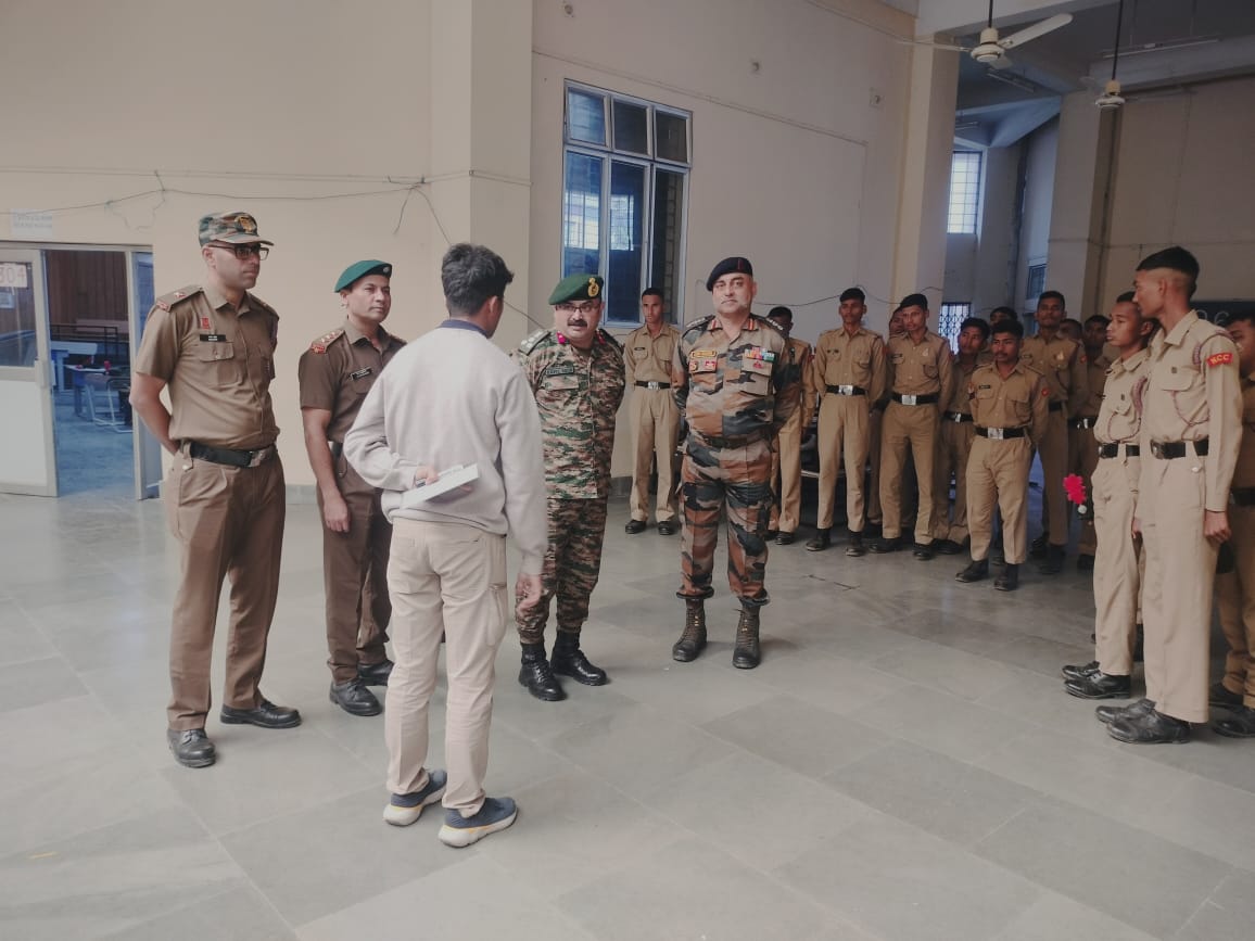 nccner's tweet photo. Brig Kapil Sood, Gp Cdr NCC Group Silchar inspected the trg being imparted at CATC -123 of 3 Assam Batallion NCC at NIT Silchar on 28 Dec 2024.
He also interacted with the SD Cadets undergoing the two day EXPA Workshop (28-29 Dec) & also met their trainers.
@HQ_DG_NCC @ProAssam @proshillong
