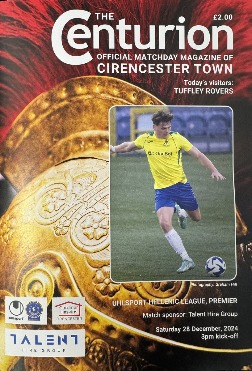 CirenTownFC's tweet photo. ITS MATCHDAY 🔴⚫️!!

🆚 @TuffleyRoversFC 
🏟️ The Talent Hire Stadium
⏰ 15:00PM KO
🏆 Uhlsport Hellenic League Premier

#Centurions 

📸: @mr_bikesalot @weareprovenppd https://t.co/qzgdKtc17V
