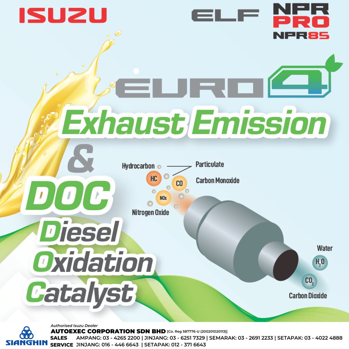 sianghin's tweet image. Upgrade to the Isuzu NPR PRO! Enjoy up to 18% fuel savings, smooth AMT driving, and Isuzu Safety Plus. Contact us today!

#Sianghin #Autoexec #IsuzuAmpang #IsuzuJinjang #IsuzuSemarak #IsuzuSetapak #IsuzuTrucks #IsuzuTruckMalaysia