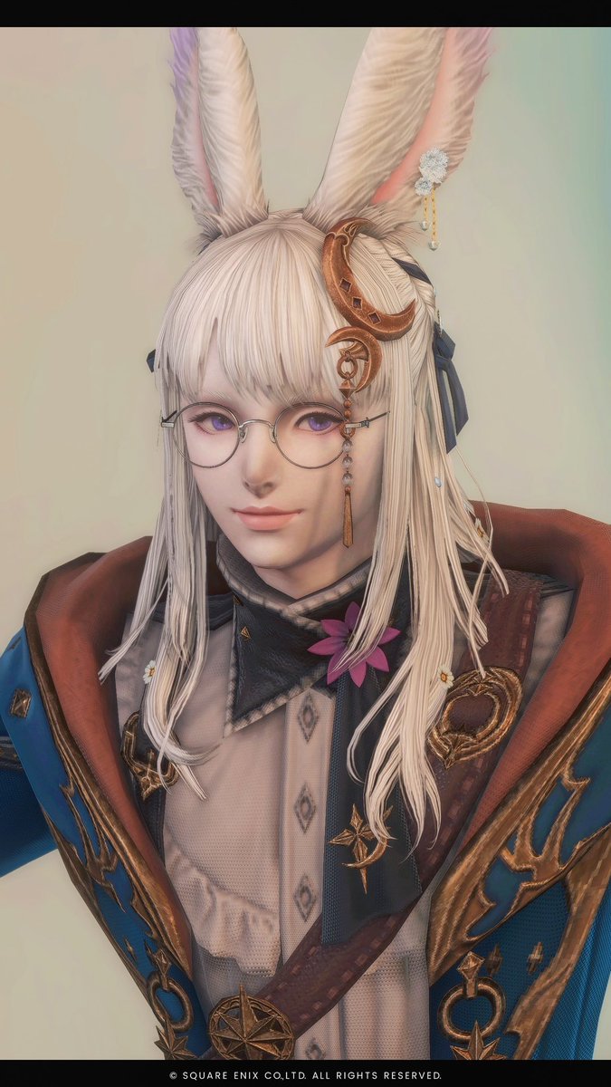 ハーフツインテール 2顔うさお 各位、ご査収ください。 #FF14