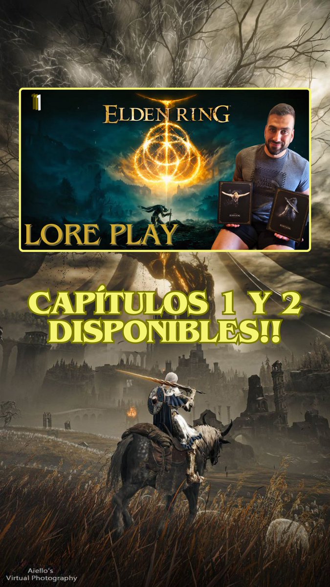 ¡Ya están disponibles los primeros episodios de nuestro Lore Play de Elden Ring en YouTube!

🎥 Episodio 1: youtu.be/W1MMQgS2t90?si… 

No olvides dejar tu like y suscribirte para más aventuras. 🌟