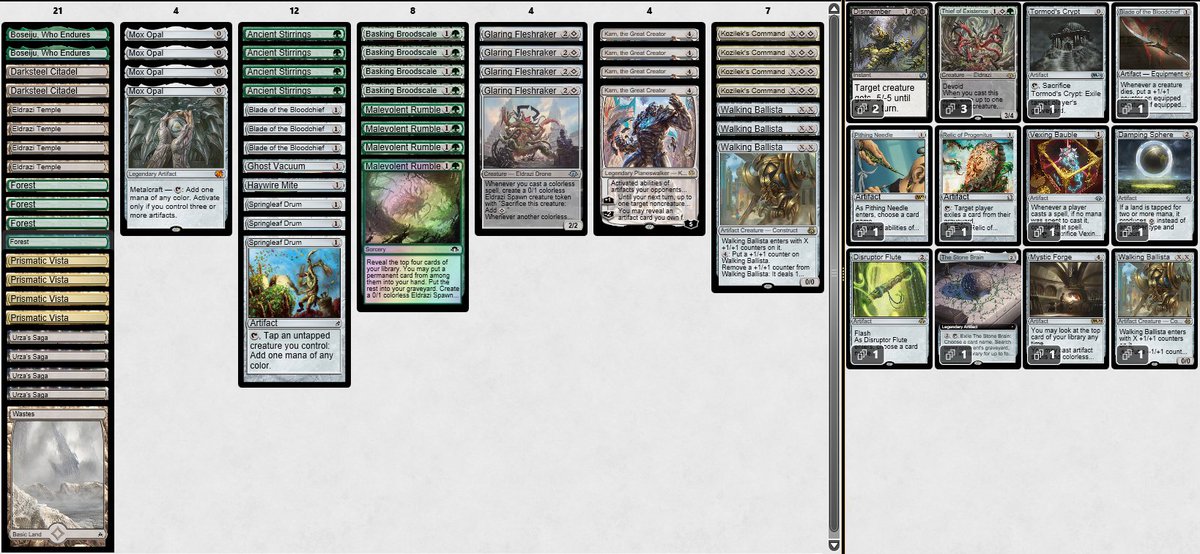 SanPop (@sanpop_mtgo) on Twitter photo Top4 Modern challenge with mono G Brosky.
Glad to see <a href="/MeninooNey/">MeninooNey</a> in finals with LivingEnd again Top4 Modern challenge with mono G Brosky.
Glad to see <a href="/MeninooNey/">MeninooNey</a> in finals with LivingEnd again